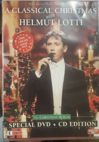 Helmut Lotti A Classical Christmas Rare Cd Dvd Special Edition Music 2 - Disc Set