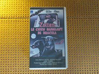 Zoltan Le Chien Sanglant De Dracula Vhs G,  Mega Rare French Cnd Ntsc Horror
