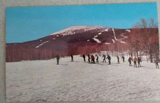 Ski Postcard Three Sugarloaf USA 1950 ' s Scenes Kingfield Maine Me 3
