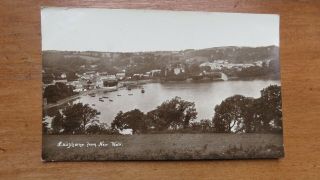 Postcard Laugharne From Walk,  Carmarthenshire.  Posted 1919.