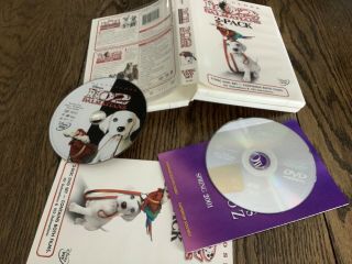 101 Dalmatians/ 102 Dalmatians Dvd 2001 2 - Disc Very Rare Disney Live Act