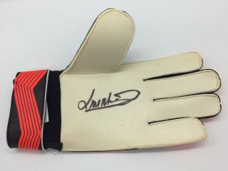 Rare Jim Montgomery Sunderland 1973 Signed Glove,  Proof 1973 Fa Cup