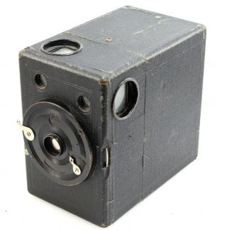 Ernemann Box Camera For Medium Format 120 Film.  Rare German Box Camera