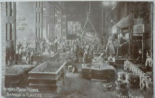 Vickers - Maxim,  Steel Foundry,  Barrow - In - Furness.  Sy B Series Ii.