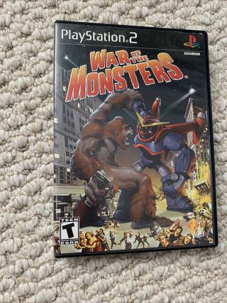 War Of The Monsters Ps2 Cib Complete (sony Playstation 2,  2003),  Rare