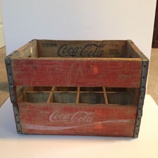 Very Rare Vintage 1972 Coca Cola Coke Crate Bottle Carrier