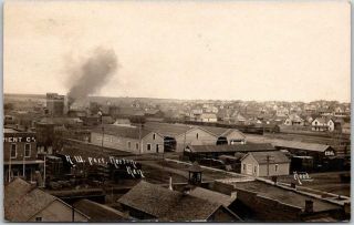 1908 Norton,  Kansas Rppc Photo Postcard Bird 