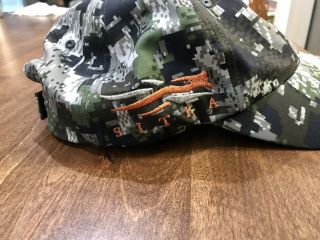 Rare Sitka Gear Elevated Forest Hunting Cap Big Game Optifade Hat