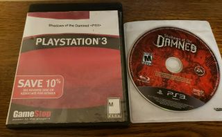 Shadows Of The Damned Ps3 Sony Playstation 3 Rare Suda51
