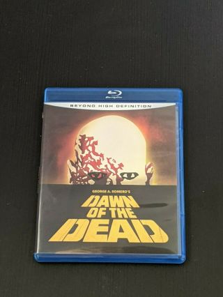 Dawn Of The Dead 1978 Blu - Ray Bd Anchor Bay Rare Out Of Print Oop Starz