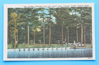 Boat Landing,  Worcester Area Boy Scouts Camp,  Treasure Valley,  Rutland,  Ma