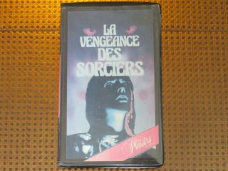La Vengeance Des Sorciers Vhs G,  Mega Rare French Cnd Version Ntsc Horror