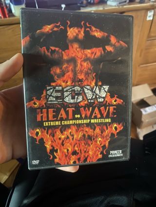 Ecw Wwe - Heatwave 98 - 1998 (dvd,  2001) Authentic Us Release Rare Oop