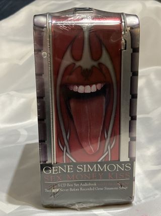KISS - Gene Simmons Sex Money KISS 5 CD Audiobook Collectible Lunchbox Rare 3
