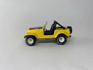 Vintage 1985 Hot Wheels Real Riders - Jeep Cj - 7 - Rare Vhtf -