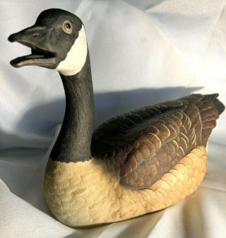 Vtg Rare Goebel Hand Painted Mallard Duck Figurine W.  Germany - Numbered &signed