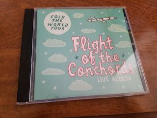 Flight Of The Conchords Folk The World Tour Cd Oop Rare Live Album 2002