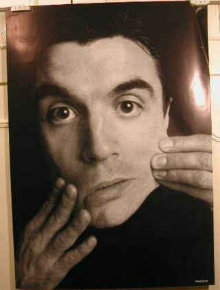David Byrne - Close Up - 60x84cm - Rare Poster Rolled