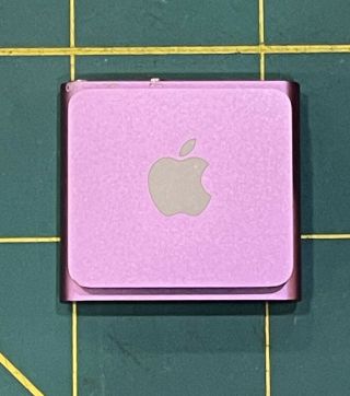 Apple iPod Shuffle 4th Generation 2GB Metallic Purple A1373 VTG Rare HTF 2