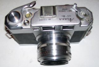 Rare Aires 35 - Iii L 35mm Rangefinder Film Camera W/ 45mm F/1.  9 Lens,  Japan Leica