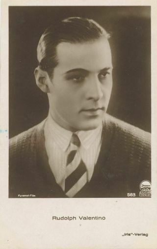 Rudolph Valentino - Italian Film Actor