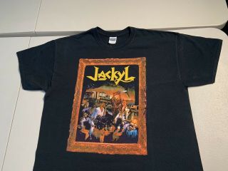 Vintage Jackyl Rock Me Roll Me Rare Concert Shirt Best In Show Cotton Men 