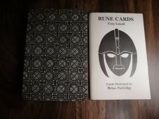 Anglo - Saxon Rune Cards And Book By Brian Partridge And Tony Linsell - Rare 1993