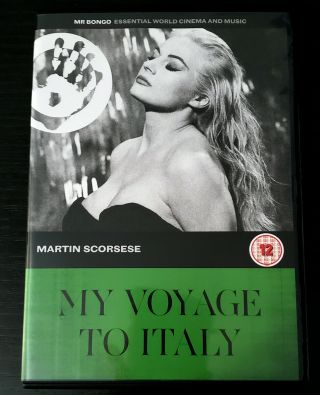 My Voyage To Italy Rare Dvd Pal Martin Scorsese Oop