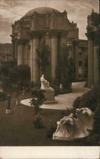 1915 Ppie San Francisco,  Ca Palace Of Fine Arts No.  592 - Ppie California Postcard