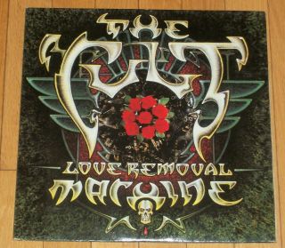 The Cult 2 X 12 " Love Removal Machine 1987 Vertigo Canada Exclusive Rare Poster
