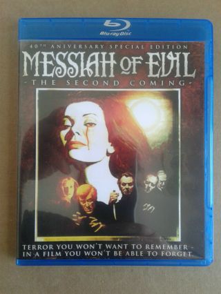 Messiah Of Evil Blu - Ray (code Red) Rare (out Of Print) 70 