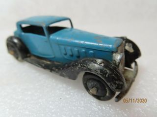 Rare Vintage Dinky Toys 1940s 2 Door Coupe ",