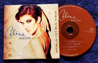 Celine Dion Sola Otra Vez Rare Promo Cd