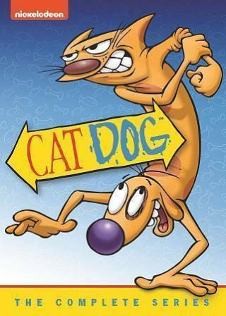 Cat Dog: The Complete Series Dvd,  2014,  12 - Disc Set Like Rare And Oop