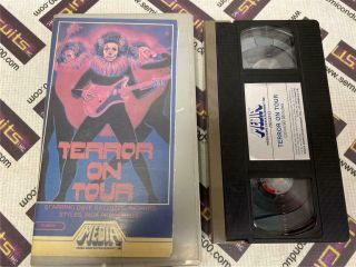 Rare - Terror On Tour - Vhs Horror Movie - Media Home Entertainment - 1983