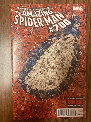 Spider - Man 700 And 2 Copies Of Asm 400 1 Rare Newsstand 1 Direct 2