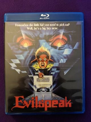 Evilspeak (blu - Ray Disc,  2014) Scream Factory Rare Oop