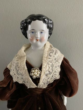 Rare Antique Post Civil War Era Porcelain Doll (pre - 1900) Martha Chase Hairstyl