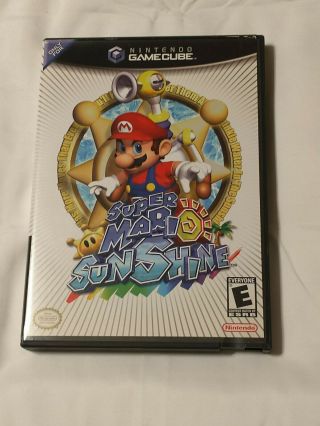 Mario Sunshine Nintendo Gamecube Game Rare And Oop