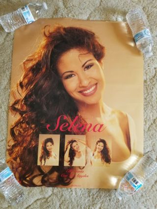 Selena 1995 / 1996 Vintage " Peach " Poster Rare