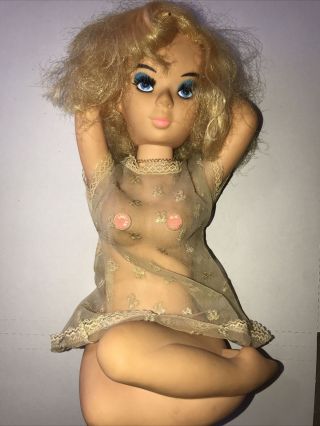 Rare Vintage 12” Marilyn Monroe Looking Sexy Doll Am Radio