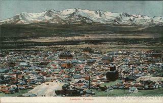 Leadville,  Colorado,  Co Lake County Richey Book & Stationery Company Postcard