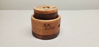 RARE SWEET ECHO TURKEY CALL,  signed Pete Pulley,  2489,  Jan.  9,  2009 2
