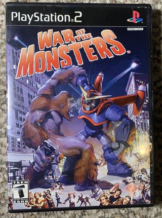 War Of The Monsters Ps2 Cib Complete (sony Playstation 2,  2003),  Rare