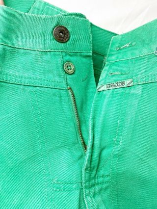 Vintage Girbaud Mens 38 X 32 Authentic X Denim Straight Rare Green Pants