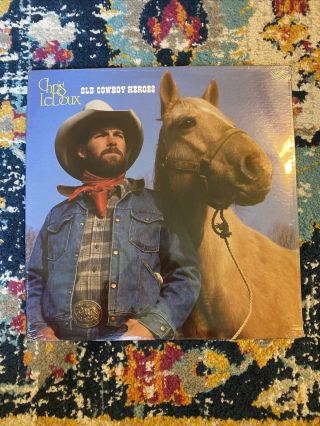 Rare - / - Chris Ledoux - Old Cowboy Heroes - Vinyl Lp