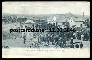 3846 - North Bay Ontario Postcard 1910s St.  Mary 