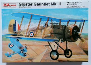 Gloster Gauntlet Mk.  I/ii 1/72 Az Model 7220 Rare