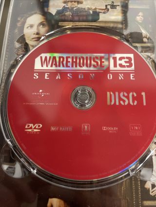 Warehouse 13 Syfy Series DVD Seasons 1,  2,  & 3,  Pilot Episode Rough Cut (Rare) 2