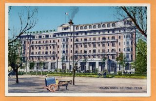Grand Hotel De Pekin Peking China 1910 Postcard